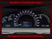 Speedometer Disc for Maybach w240 57S 200 Mph to 320 Kmh