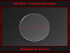 Speedometer or instrument cluster glass for Opel Kadett K38