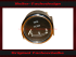 Tacho Glas für Zusatzinstrumente Smiths Jaguar Maserati Triumph Öl Temperatur Tank Ampere