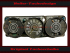 Speedometer Discs for Jeep SJ Wagoneer Cherokee J 10 1982 other numbers 120 Mph to 200 Kmh