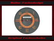 Speedometer Disc for Opel Kadett K38 1939 120 Kmh