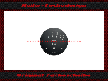Oilpressure Disc für VDO 1 bis 5 kp/cm² Ø53 mm