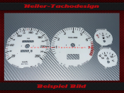 Speedometer Discs Audi 80 B4 Typ89 Baujahr 1999 260 Kmh...