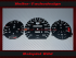 Speedometer Discs for Mercedes W126 300 SE 1985 S Klasse 240 Kmh - 3
