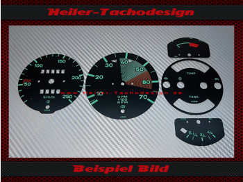 Speedometer Discs for Porsche 914 250 Kmh Spyder Design