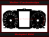 Speedometer dial for Land Rover Evoque Range Rover 2017 155 Mph to 250 Kmh 6000 RPM