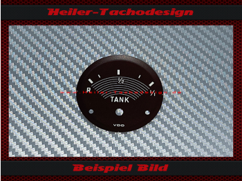 Additional Instrument Dial Fuel Gauge for VW Bulli T1 VW Beetle VDO Ø 47 mm