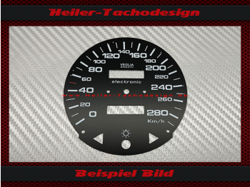 Speedometer Discs for Ferrari 308 GTS 1979 180 Mph to 280 Kmh