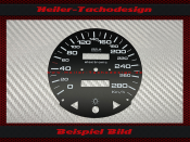 Speedometer Discs for Ferrari 308 GTS 1979 180 Mph to 280...