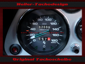 Tachoscheibe für Ferrari 308 GTS 1979 180 Mph zu 280...