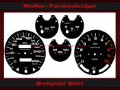 Speedometer Discs for Ferrari 308 GTS 1979 180 Mph to 280...