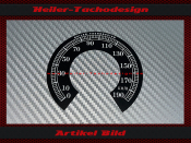 Speedometer Sticker for Harley Davidson  XL 1200 Custom...