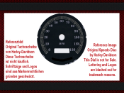 Speedometer Sticker for Harley Davidson  XL 1200 Custom...