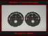 Additional instruments dials for Harley Davidson Street Glide Ultra Glide Road Glide 2014 to 2020