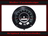 Speedometer Sticker for Chevrolet Camaro 1967 120 Mph to 190 Kmh