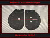 Speedometer Disc for Chevrolet Corvette C7 ZR1 2016 220 Mph to 360 Kmh