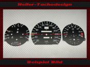 Speedometer Discs for Mercedes W201 190E 2.5 16V Evolution 1