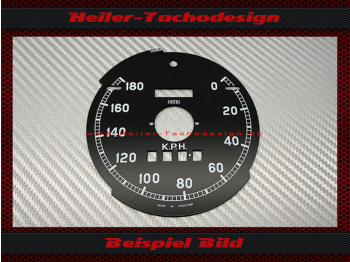 Speedometer Disc for Rolls Royce Silver Cloud 1 110 Mph to 180 Kmh