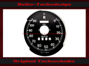 Speedometer Disc for Rolls Royce Silver Cloud 1 110 Mph...