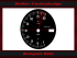 Tachometer Dial for Alfa Romeo Spider Coda Tronca 1969 to 1983 from 7.2 RPM