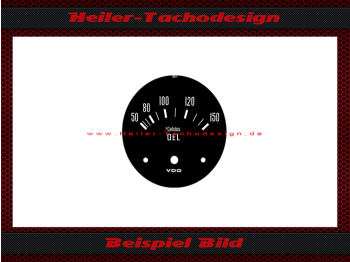 Oil Temperature Dial for VDO 50 to 150 Gegrees Celsius Ø55 mm
