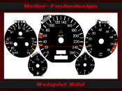 Speedometer Discs for Mercedes W140 S Class 260 Kmh 8 UPM