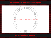Tacho Glas für Traktormeter Porsche Diesel Export...