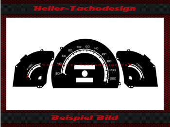 Speedometer Disc for Opel Omega A without Tachometer