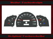 Speedometer Disc for Opel Omega A without Tachometer