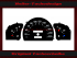 Speedometer dials for Opel Omega A without rev counter 230 km/h