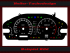 Tachoscheibe für Mitsubishi Galant HC VR 4 1997 300 Kmh Automatic