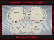 Speedometer Discs for BMW 328 1937 bis 1940 from VDO or Veigel