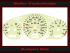 Speedometer Disc for Mercedes R170 W170 SLK Model 2000 Facelift