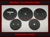 Speedometer Discs for Porsche 911 964 993 RUF Optik 360...