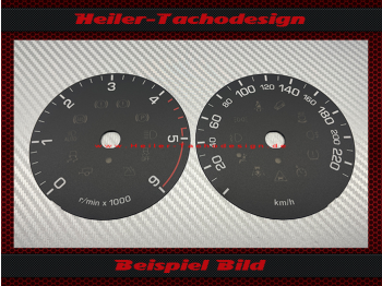 Speedometer dials for Land Rover Range Rover Sport 2009 140 Mph to 250 Kmh 6000 RPM