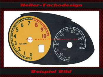 Tachoscheiben für Ferrari 599 GTB Fiorano Modell 2006