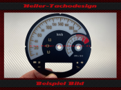 Speedometer Disc for Harley Davidson Road King Special 2022 Ø100 Mph to Kmh