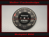 Speedometer Sticker for Mercedes W111 large tail fin W112 tail fin W113 SL Pagoda 140 Mph to 220 Kmh