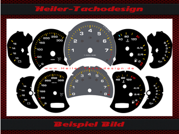 Speedometer Discs for Porsche 911 996 GT 980 Design Configurator