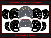 Speedometer Discs for Porsche 911 996 GT 980 Design...