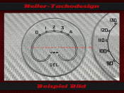 Speedometer Glasses NSU Fiat 1939