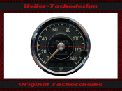 Tacho Aufkleber auf Tachoglas für Mercedes 600 W100...