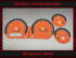 Speedometer Disc for Harley Davidson Street Glide CVO 2015