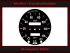 Speedometer Disc for Fiat 124 Spider CS1 1978 140 Mph to 220 Kmh