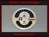 Speedometer Disc for Harley Davidson Fat Boy FLSTF 2007 Ø100 Mph to Kmh