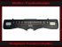 Speedometer Sticker for Pontiac Catalina Bonneville Executive 1970 120 Mph to 200 Kmh