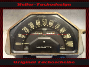 Tacho Glas für MG Magnette Jaeger SN 51 122 701 03 1958