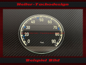 Tacho Glas Skala für Mercedes Benz L312 Kienzle...