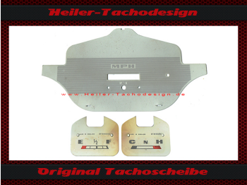 Tachoscheibe Unterteil Temp Tank Anzeige für Ford Consul Zephyr Zodiac MK2 1958
