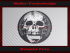Tachoscheibe für Harley Davidson Softail Breakout 2013 2014 Ø80